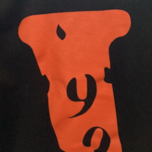 Juice Wrld x Vlone 999 T-Shirt Black MEDIUM - Picture 4 of 5